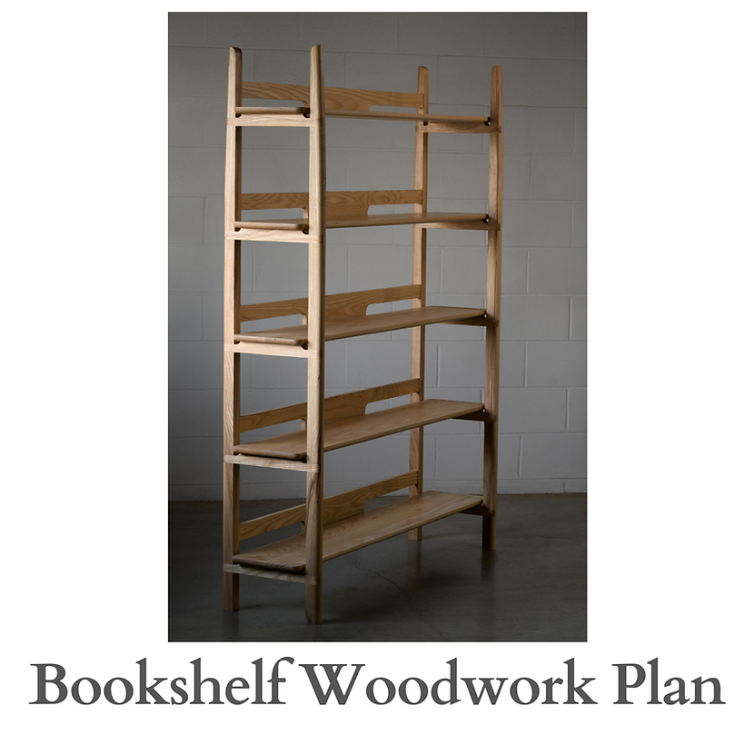 Modern Bookshelf Woodworking Plans PDF woodworking plan