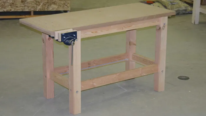 Still Don't Have a Workbench? This Plan is Easy woodworking plan