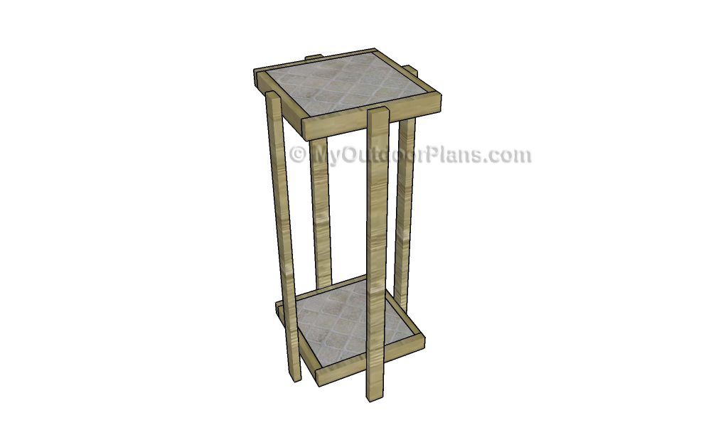 TIERED PLANT STAND PLANS - Image 1