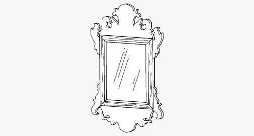 Chippendale Mirror - Image 1