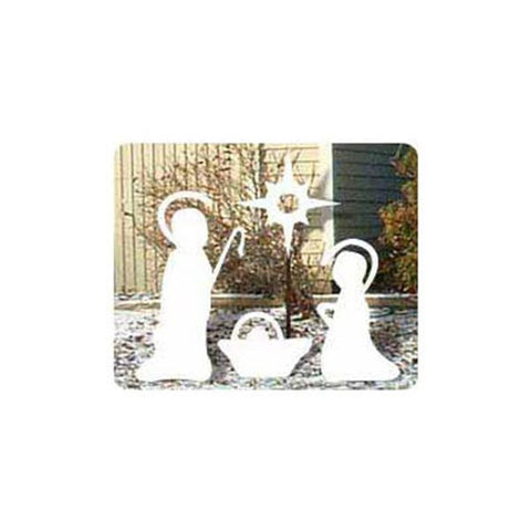 Woodworking Project Paper Plan to Build Simple Nativity Scene - Image 1