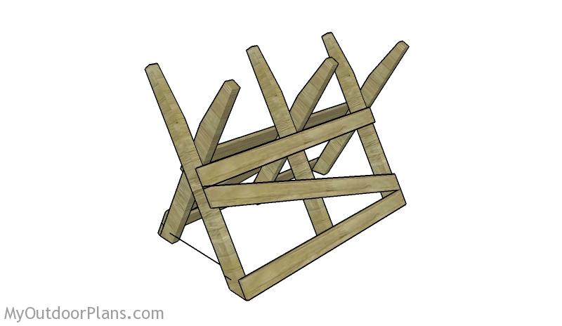 LOG SAWHORSE PLANS - Image 1