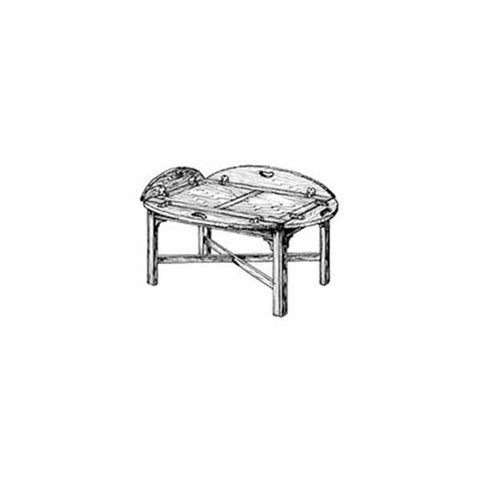 Woodworking Project Paper Plan to Build Butler Table - Image 1
