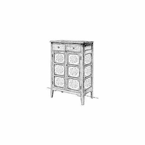 Woodworking Project Paper Plan to Build Antique Pie Safe - Image 1