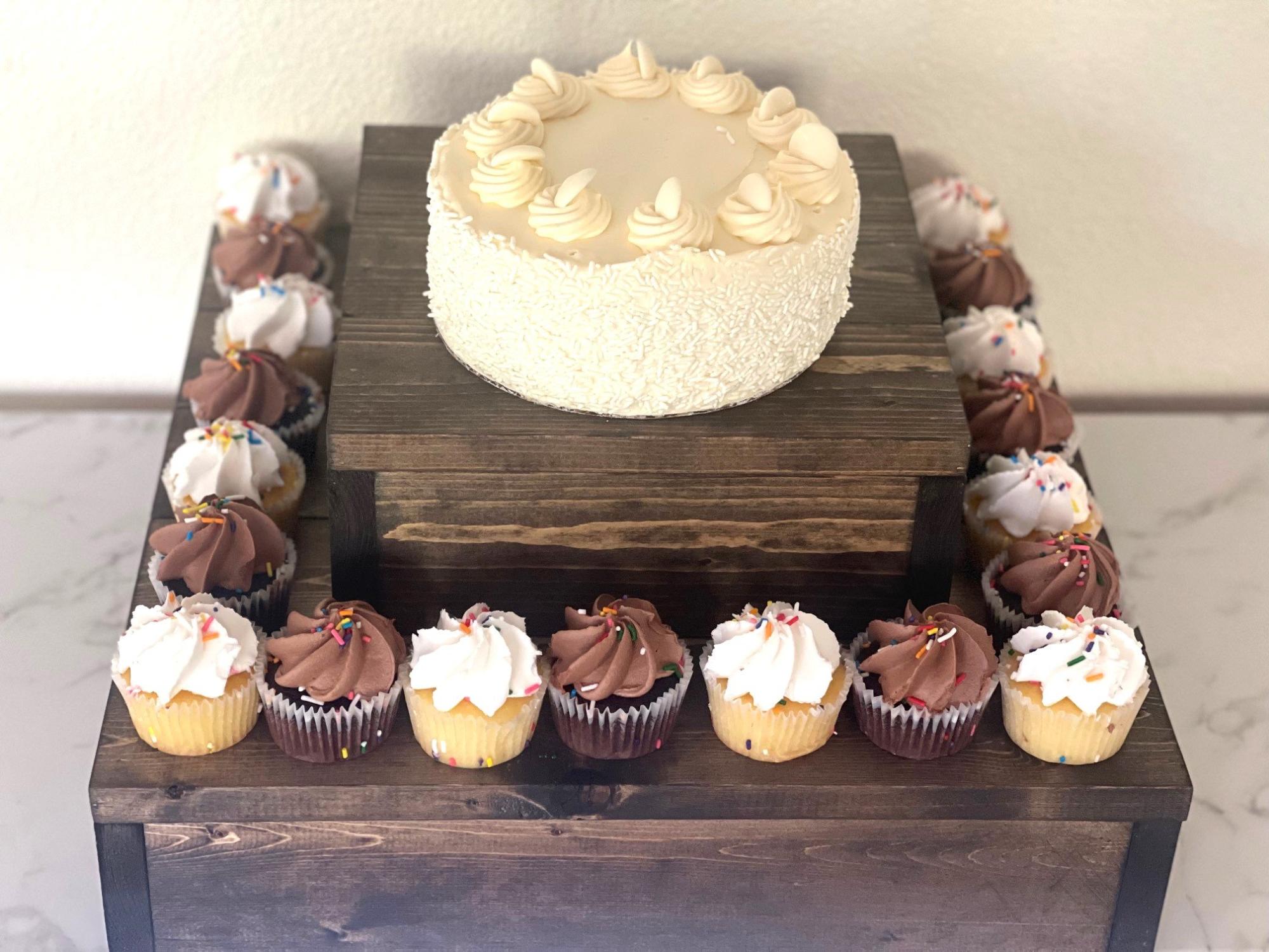 1×4 Wood Cake Stand Plans – 10″ and 18″ Sizes - Image 1