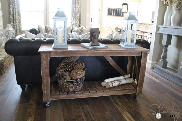 Easy DIY Console Table - Image 1