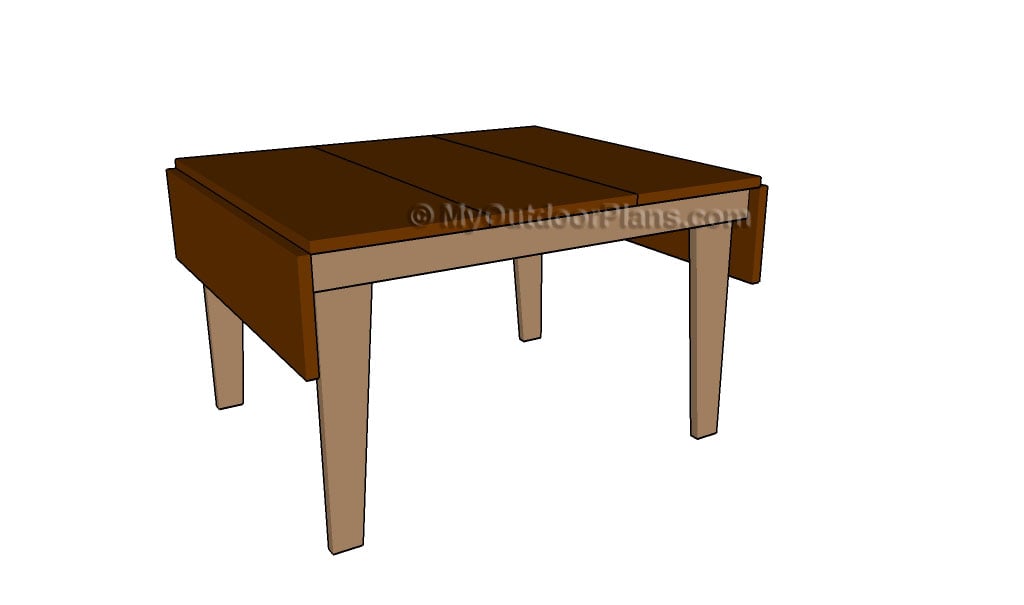 DROP LEAF TABLE PLANS woodworking plan