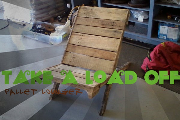 Take a Load Off: Pallet Lounger - Image 1