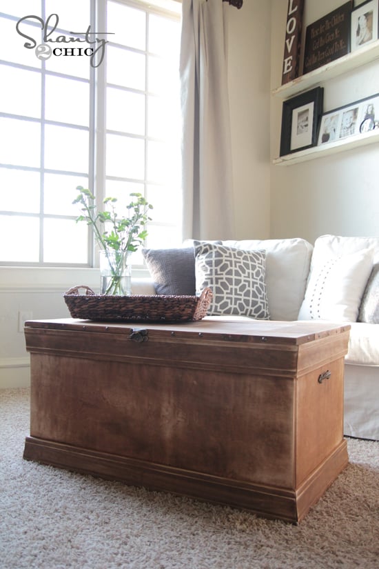 Pottery Barn Inspired Chest Coffee Table - Image 1