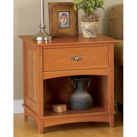 Woodworking Project Paper Plan to Build Entertainment Center End Tables - Image 1