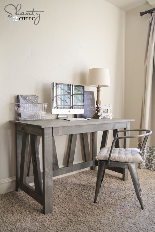 DIY Truss Desk – Free Plans! - Image 1