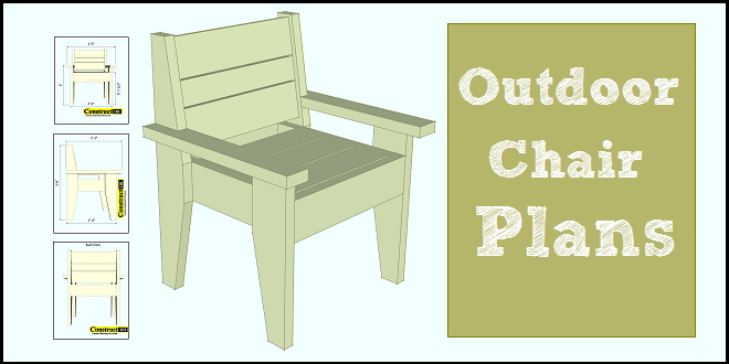 Outdoor Chair Plans – Easy-to-Build (free PDF) - Image 1
