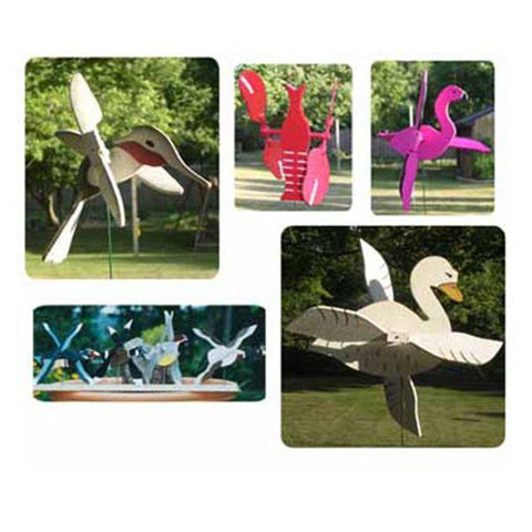 Woodworking Project Paper Plan to Build 10 Mini Whirligig - Image 1