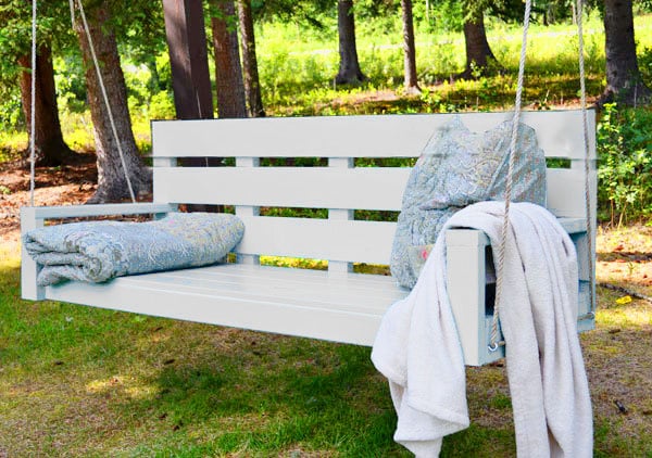 Large Modern Porch Swing Couch - Image 1