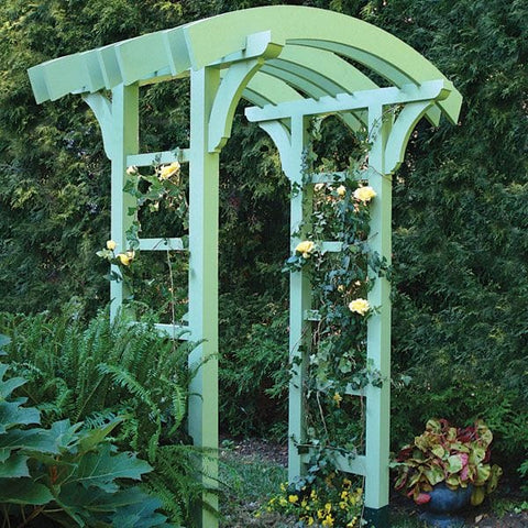Garden Arbor and Gate – Downloadable Plan woodworking plan
