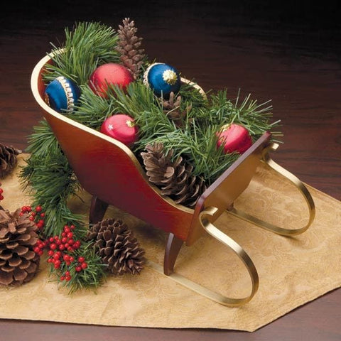 Holiday Tabletop Sleigh Downloadable Plan - Image 1