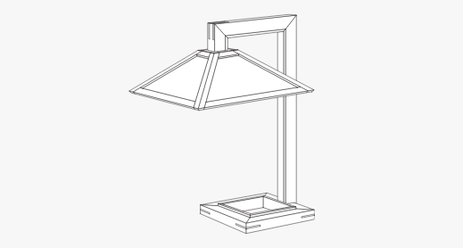 Arts and Crafts Table Lamp woodworking plan