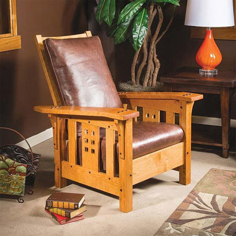 Modern Morris Chair Plan – Paper Plan - Image 1