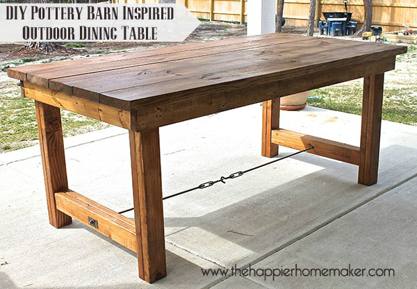 Happier Homemaker Farmhouse Table - Image 1