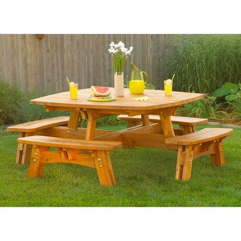 Woodworking Project Paper Plan to Build Fun-in-the-Sun Picnic Table - Image 1