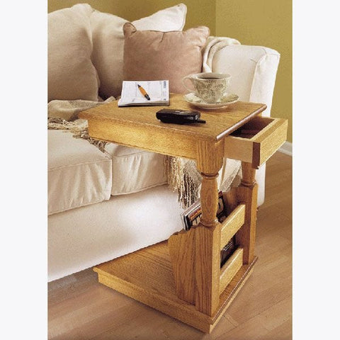 Downloadable Woodworking Project Plan to Build Sofa Valet - Image 1