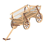Garden coach plant holder Theresia plan woodworking plan