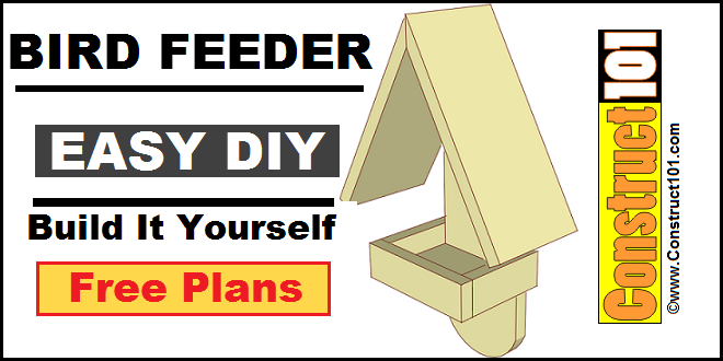 Simple Bird Feeder Plans woodworking plan