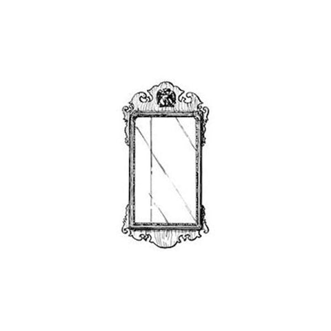 Woodworking Project Paper Plan to Build Chippendale Mirror - Image 1