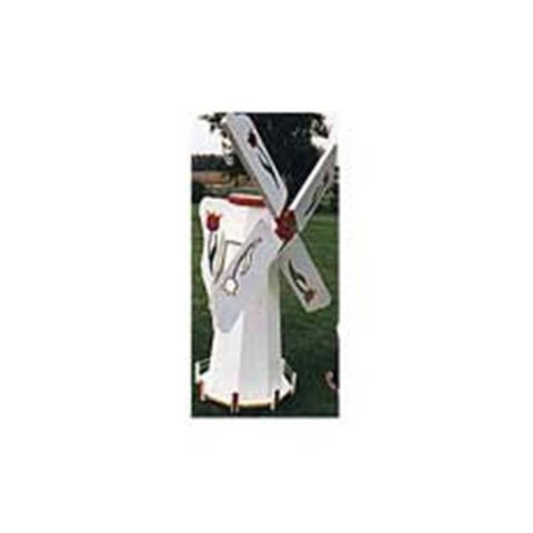 Woodworking Project Paper Plan to Build Dutch Windmill - Image 1