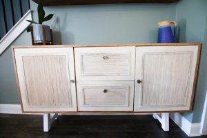 Buffet Table with Fluted Doors - Image 1