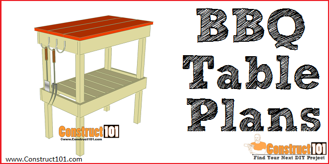 BBQ Table Plans - Image 1