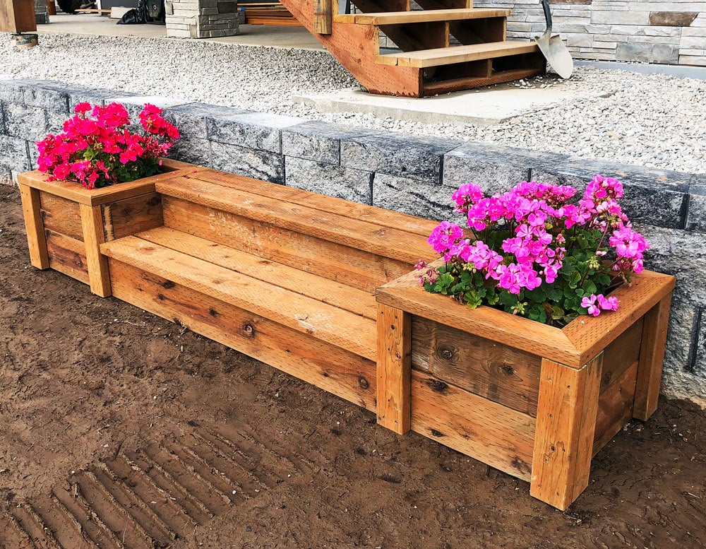 Outdoor Planter Steps or Benches - Image 1
