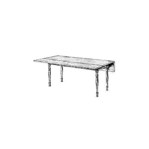 Woodworking Project Paper Plan to Build Harvest Table, 72 - Image 1