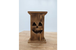 Wooden Jack-O-Lantern woodworking plan