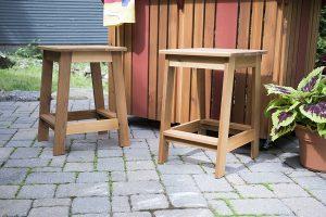 Outdoor Bar Stool – Metric woodworking plan