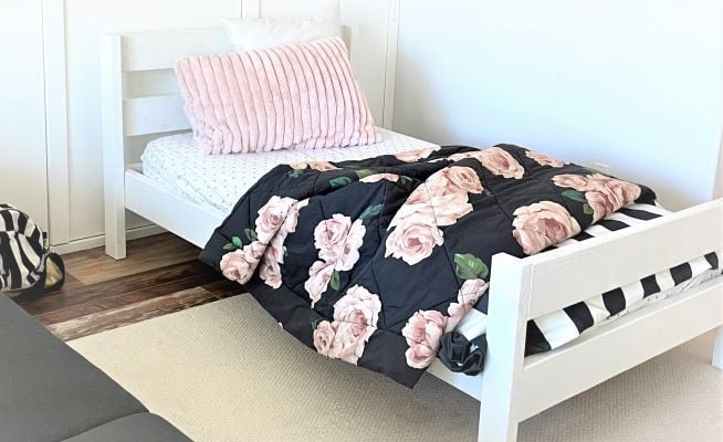 Essential Kids Bed Frame – Twin and Full Sizes - Image 1