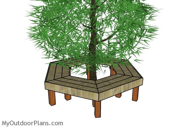 TREE BENCH PLANS - Image 1
