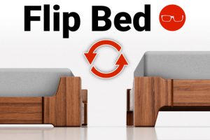 Adjustable Height Kids' Bed woodworking plan