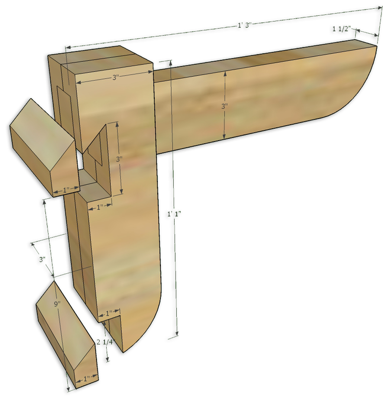 French Cleat Lumber Rack - Image 1