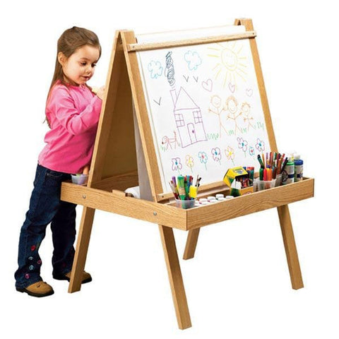 Woodworking Project Paper Plan to Build Young Artist’s Easel woodworking plan