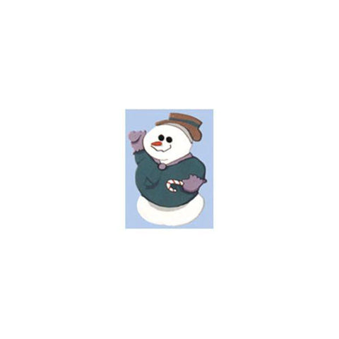 Woodworking Project Paper Plan to Build Snowman - Image 1