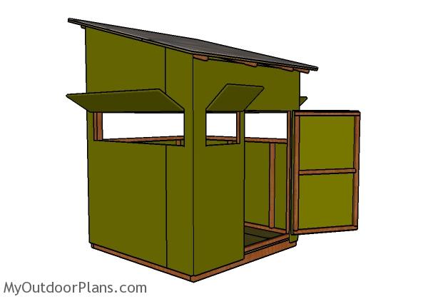 5×5 SHOOTING HOUSE PLANS - Image 1