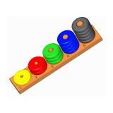 Count and stack toy plan woodworking plan