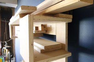 Wall Mounted Scrap Wood Storage - Image 1