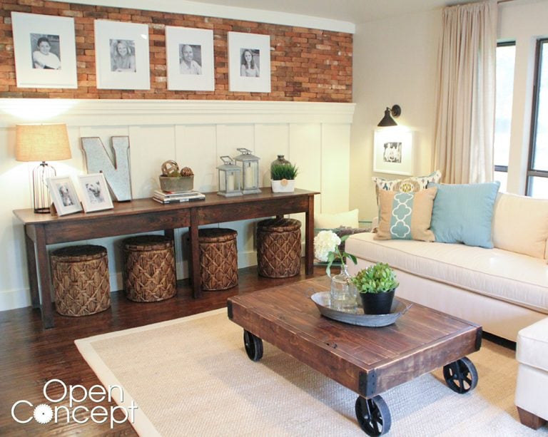 DIY Factory Cart Coffee Table - Image 1