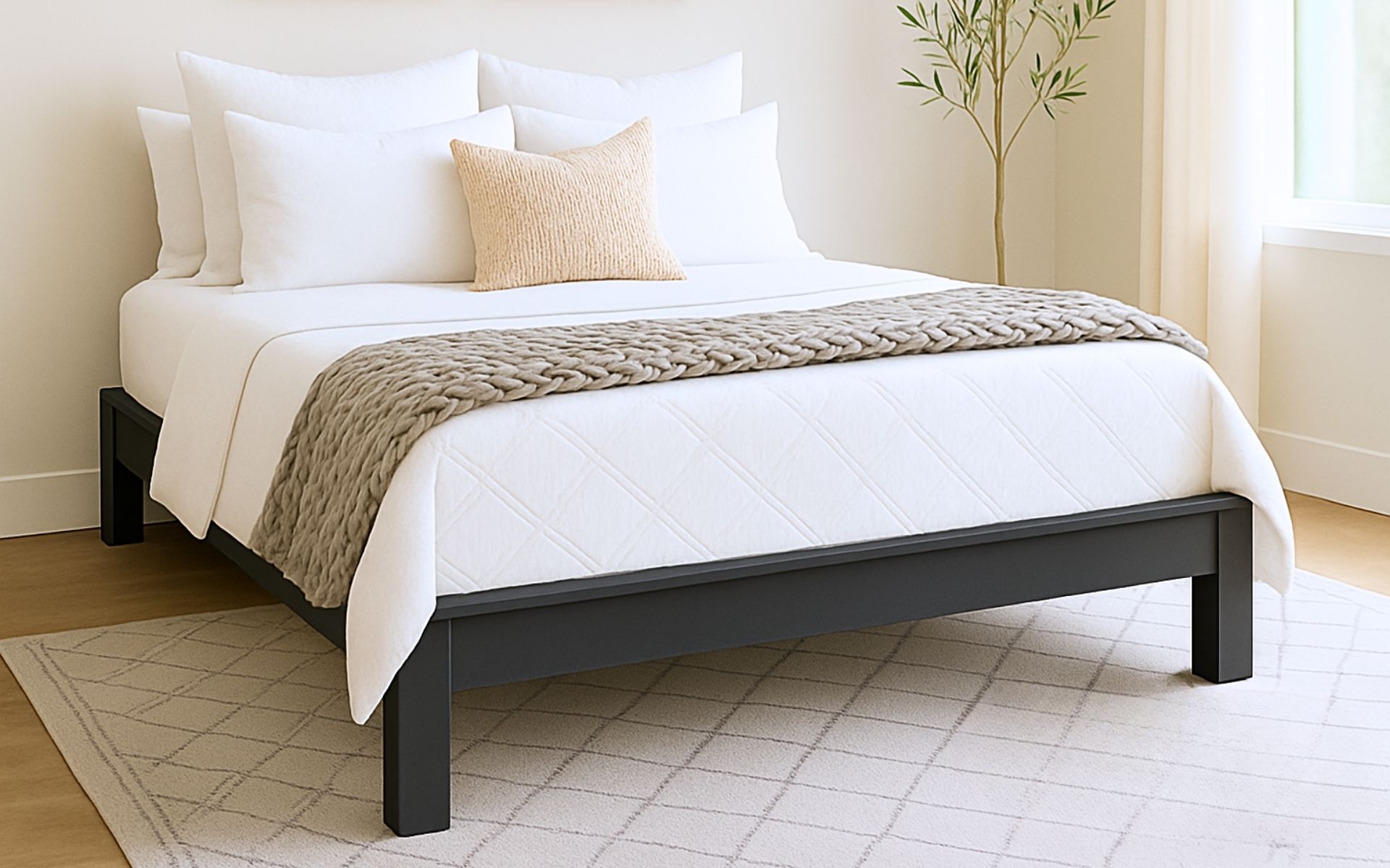 Essential Bed Frame in All Sizes woodworking plan