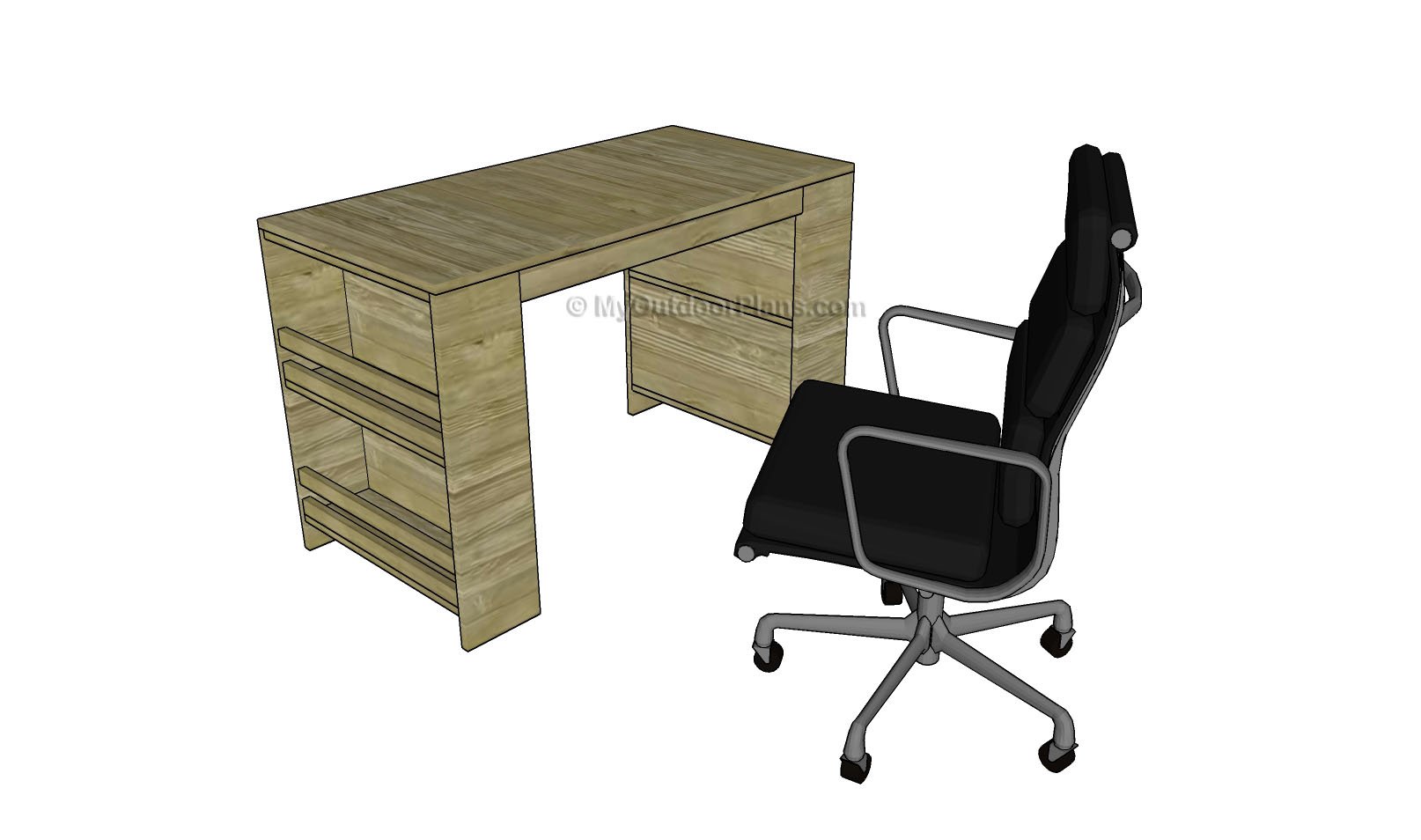 KIDS DESK PLANS - Image 1