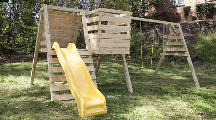 Playset woodworking plan