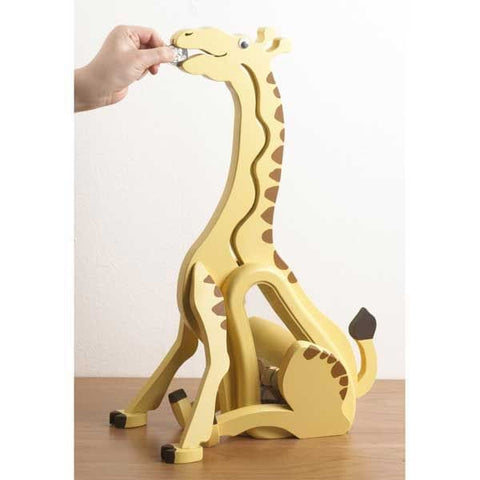 Woodworking Project Paper Plan to Build Money-Hungry Giraffe Bank - Image 1