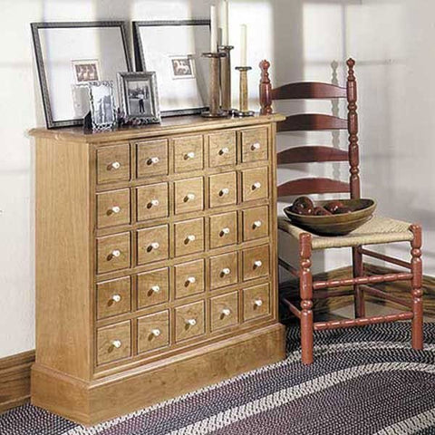 Woodworking Project Paper Plan to Build Apothecary’s Friend Cabinet - Image 1